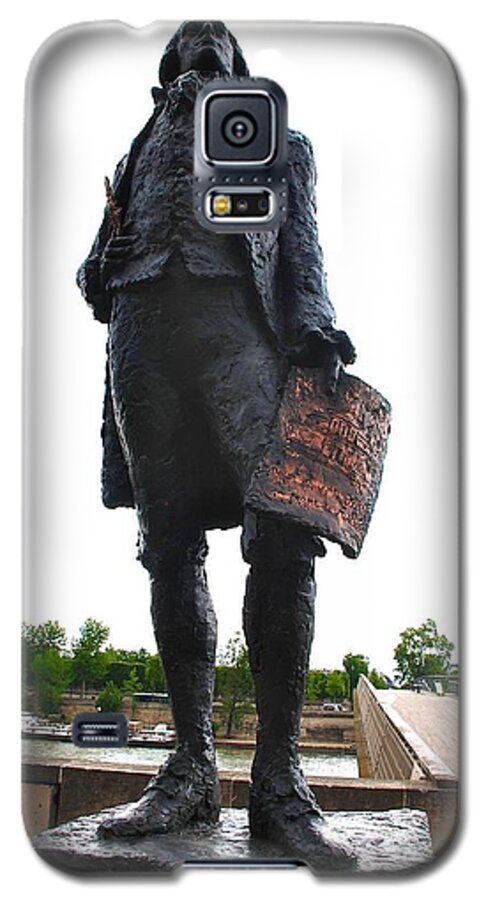 Thomas Jefferson Galaxy S5 Case featuring the photograph Jefferson in Paris by Eric Tressler