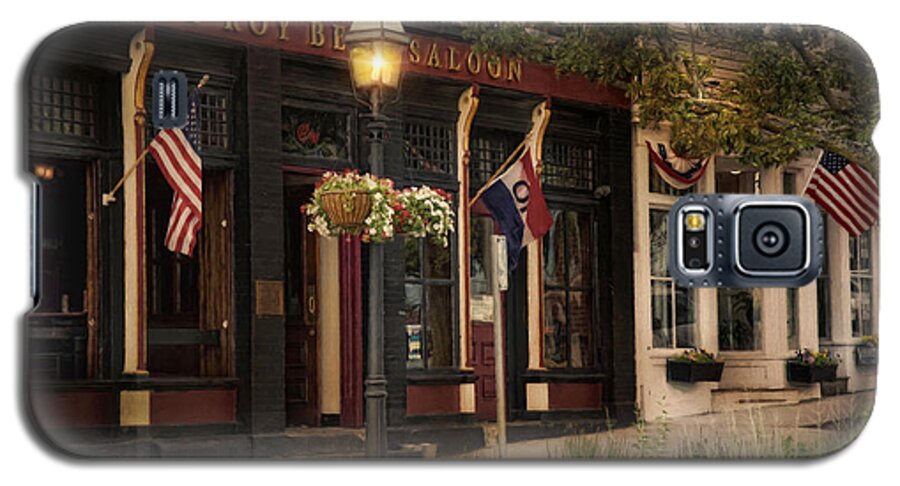 Saloon Galaxy S5 Case featuring the photograph Judge Roy Bean Saloon by Robin-Lee Vieira