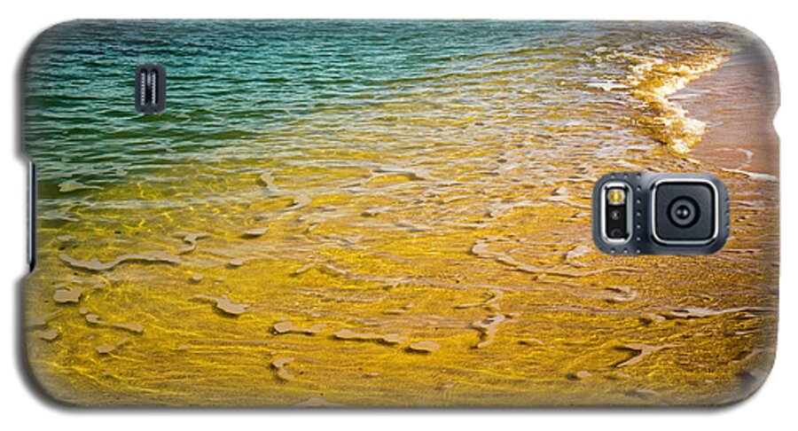 Beach Galaxy S5 Case featuring the photograph Kaanapali Beach by Christopher Johnson