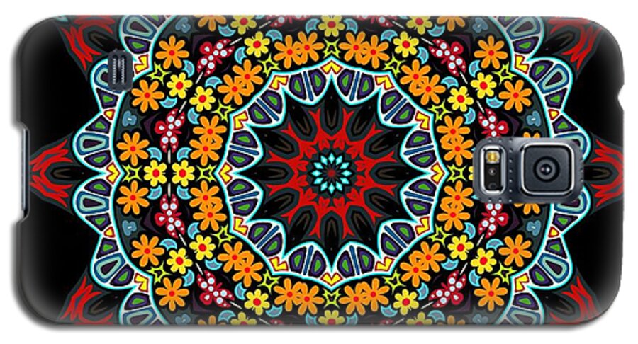 Mandala Galaxy S5 Case featuring the digital art Kali Kato - 12 by Aimelle Ml