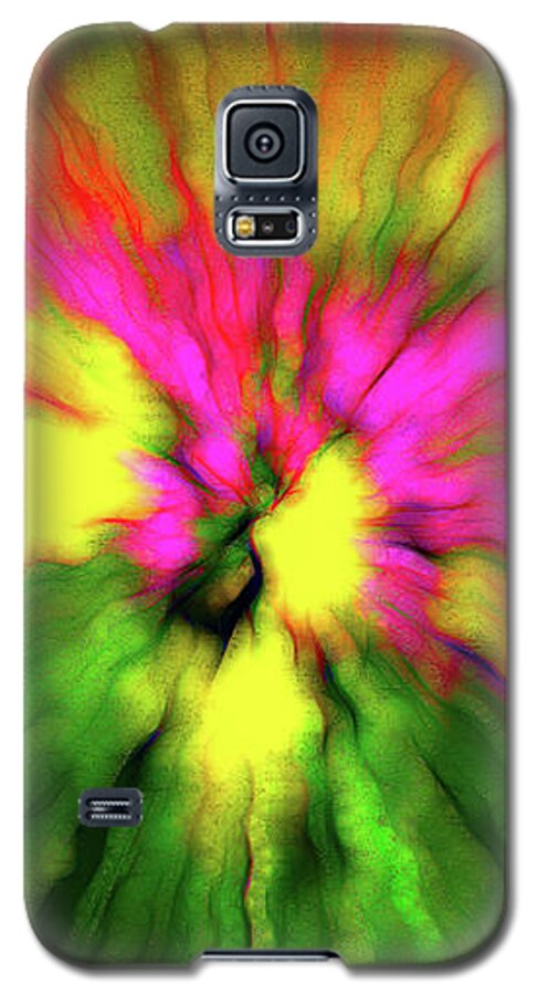 Abstract Galaxy S5 Case featuring the photograph Abstraction of Waves by Sue Melvin
