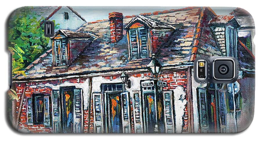 New Orleans Art Galaxy S5 Case featuring the painting Lafitte's Blacksmith Shop by Dianne Parks