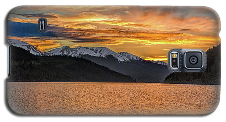 Sunset Galaxy S5 Case featuring the photograph Lake Dillon Sunset by Stephen Johnson