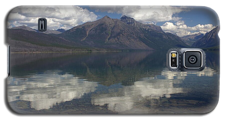 Glacier National Park Galaxy S5 Case featuring the photograph Lake Mcdonald Reflection Glacier National Park by Marty Koch