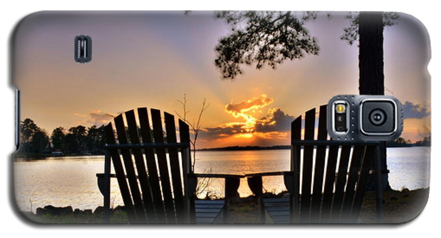Lake Murray Relaxation Galaxy S5 Case featuring the photograph Lake Murray Relaxation by Lisa Wooten