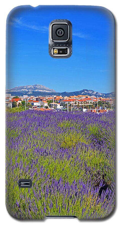 Lavender Galaxy S5 Case featuring the photograph Lavendar of Provence by Corinne Rhode