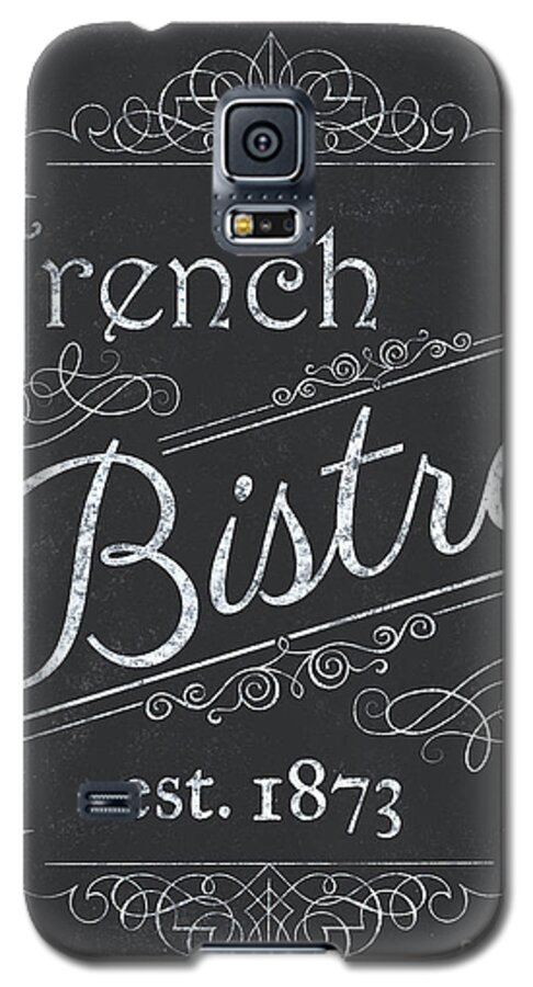 Cafe Galaxy S5 Case featuring the painting Le Petite Bistro 4 by Debbie DeWitt
