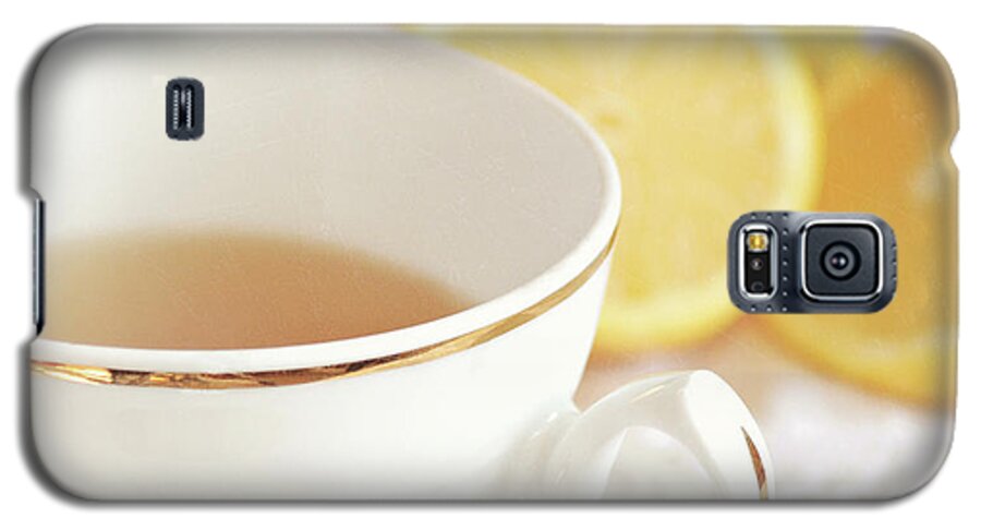 Lemons Galaxy S5 Case featuring the photograph Lemon Tea by Lyn Randle
