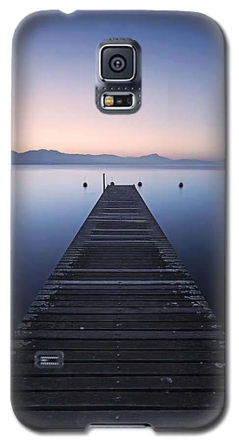 Pier Galaxy S5 Case featuring the photograph Light of Hope by Dominique Dubied