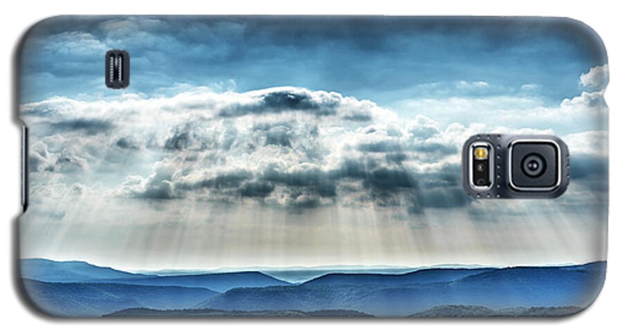 Spring Galaxy S5 Case featuring the photograph Light Rains Down by Thomas R Fletcher