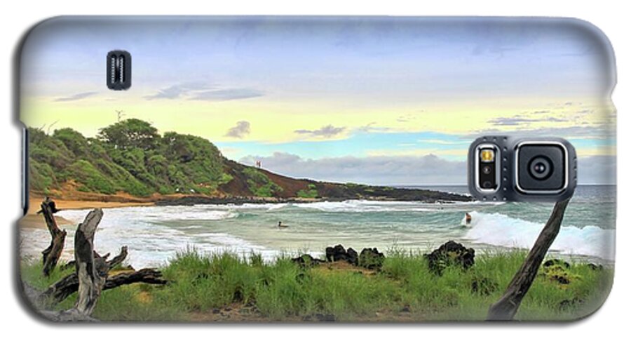 Beach Galaxy S5 Case featuring the photograph Little Beach by DJ Florek