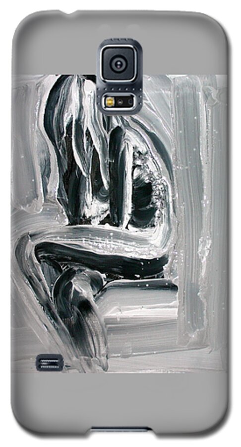 Beautiful Galaxy S5 Case featuring the painting Little Mermaid by Jarmo Korhonen aka Jarko