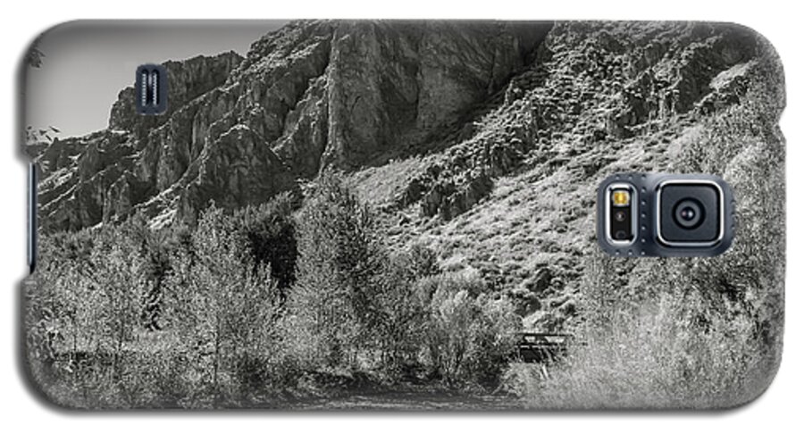 Markmilleart.com Galaxy S5 Case featuring the photograph Little Wood River 2 by Mark Mille