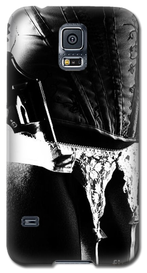 Artistic Galaxy S5 Case featuring the photograph Loaded 38 by Robert WK Clark