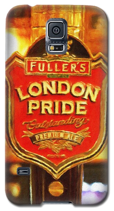 London Galaxy S5 Case featuring the photograph London Pride by Diane Lindon Coy