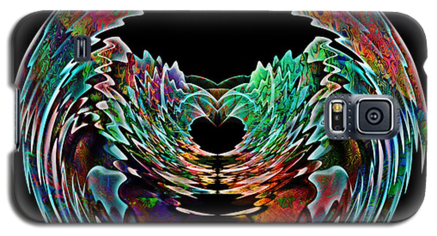 Lotus Galaxy S5 Case featuring the digital art Lotus in a Bowl by Barbara Berney