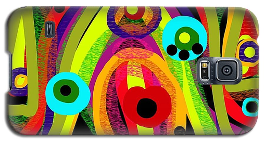 susan Fielder Lush For Life Abstract Galaxy S5 Case featuring the digital art Lush for Life by Susan Fielder