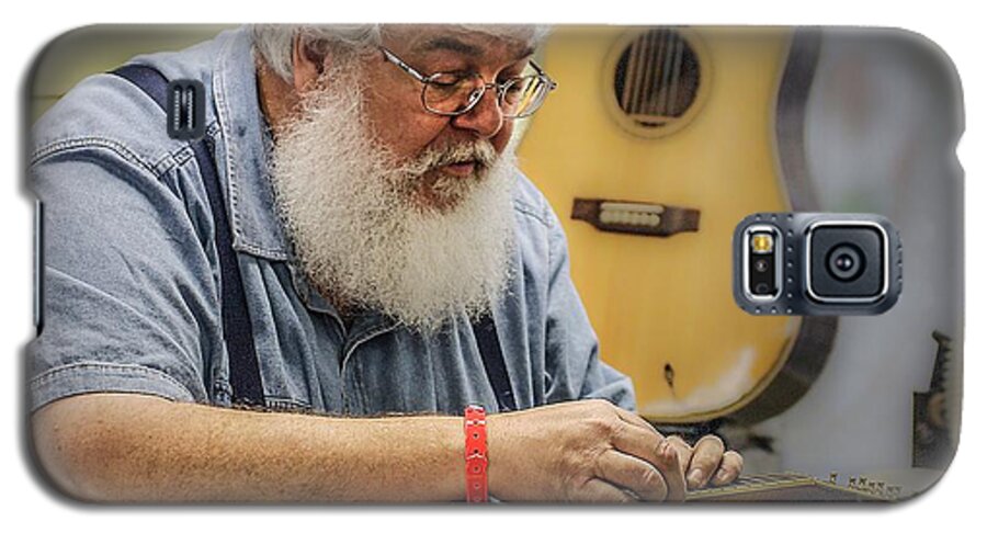 Luthier Galaxy S5 Case featuring the photograph Luthier by Jim Mathis