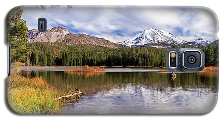 Manzanita Lake Galaxy S5 Case featuring the photograph Manzanita Lake - Mount Lassen by James Eddy