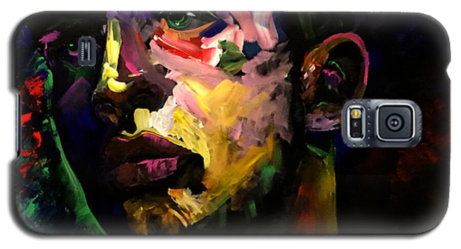 Mark Webster Artist Galaxy S5 Case featuring the painting Mark Webster Artist - Dave C. 0410 by Mark Webster