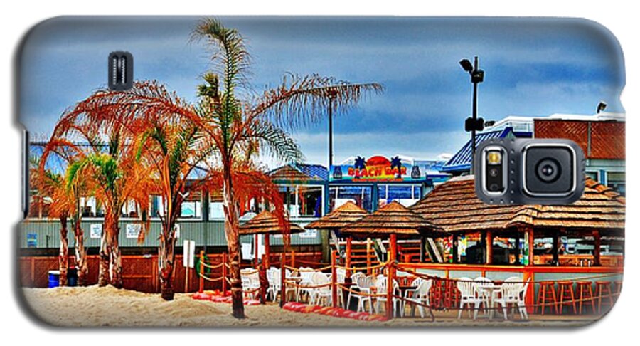 Jersey Shore Galaxy S5 Case featuring the photograph Martells On The Beach - Jersey Shore by Angie Tirado