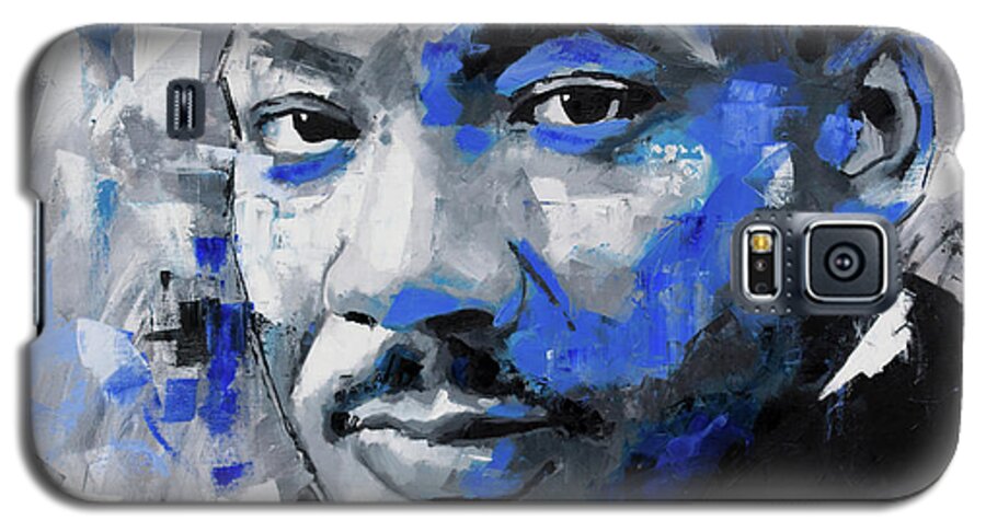 Martin Luther King Jr Galaxy S5 Case featuring the painting Martin Luther King Jr by Richard Day