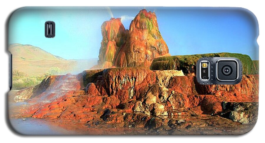 Travel Galaxy S5 Case featuring the photograph Meet The Fly Geyser by Sean Sarsfield