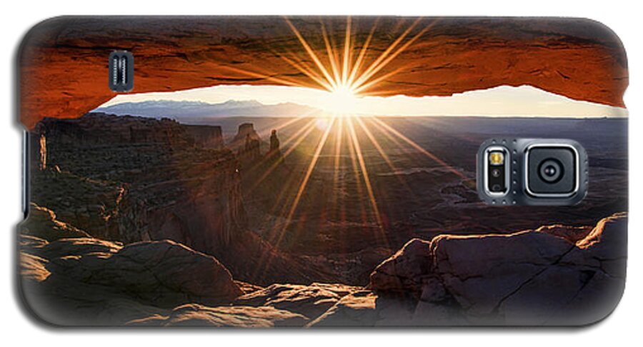 Mesa Glow Galaxy S5 Case featuring the photograph Mesa Glow by Chad Dutson