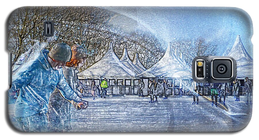 Winter Galaxy S5 Case featuring the photograph Midwinter blues by LemonArt Photography