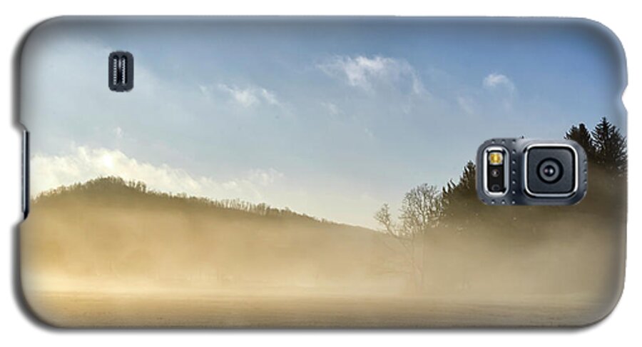 Sunrise Galaxy S5 Case featuring the photograph Misty Country Morning by Thomas R Fletcher
