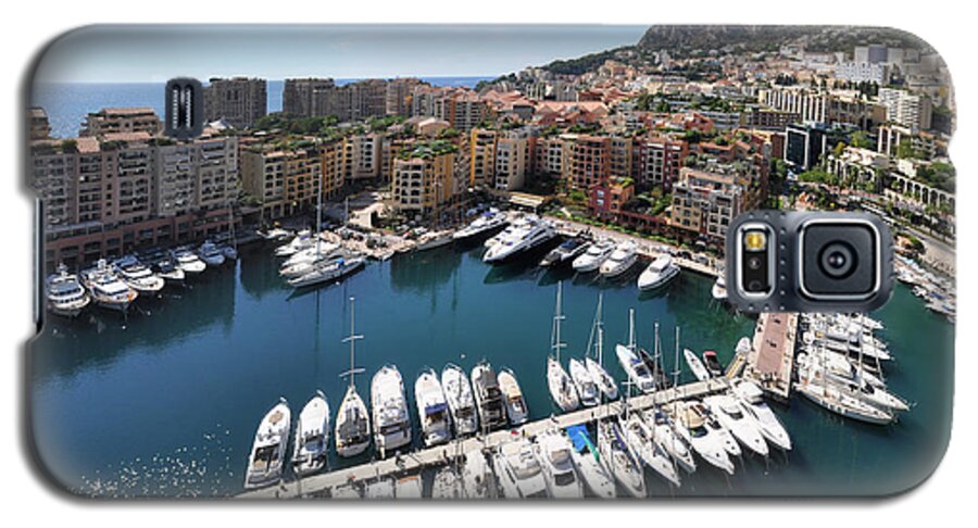 Yhun Suarez Galaxy S5 Case featuring the photograph Monaco Port de Fontvieille by Yhun Suarez