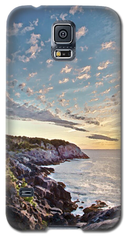 Monhegan Island Galaxy S5 Case featuring the photograph Monhegan East Shore by Tom Cameron