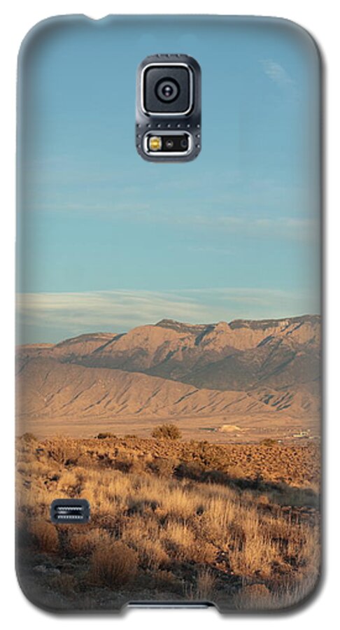 Moon Galaxy S5 Case featuring the photograph Moon Over Sandia by David Diaz