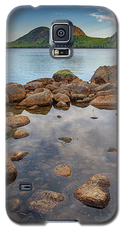 Jordan Pond Galaxy S5 Case featuring the photograph Morning at Jordan Pond by Rick Berk