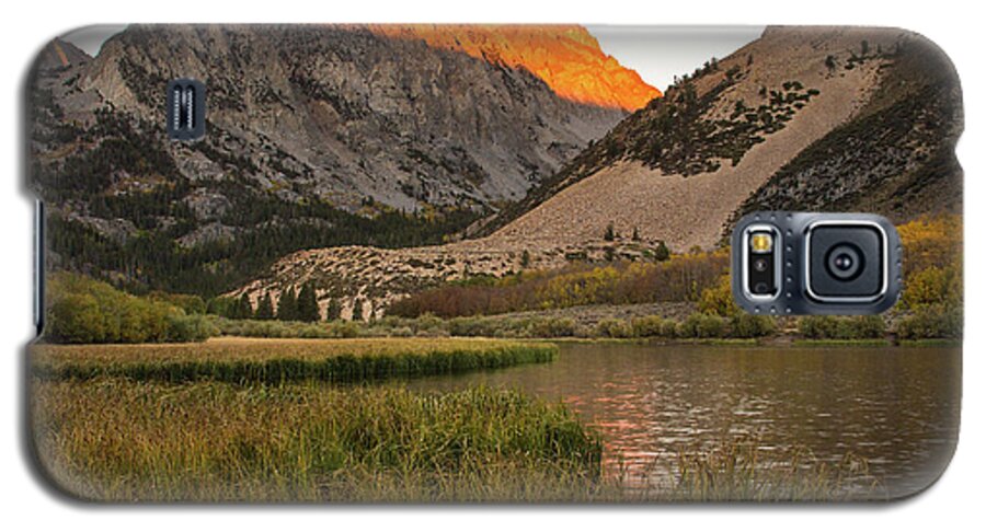 Mountains Galaxy S5 Case featuring the photograph Morning Glow by Brandon Bonafede