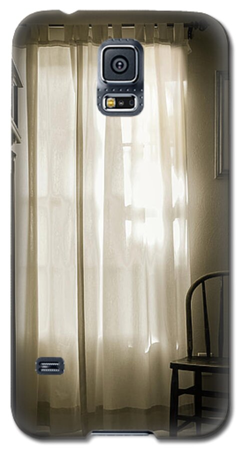 Bedroom Galaxy S5 Case featuring the photograph Morning Light Through the Window by Joni Eskridge