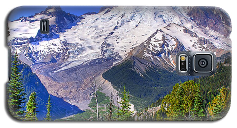 Mount Rainier Galaxy S5 Case featuring the photograph Mount Rainier III by David Patterson