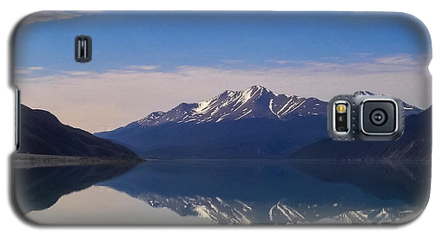 Muncho Lake Galaxy S5 Case featuring the photograph Muncho Lake Reflection British Columbia Canada by Kimberly Blom-Roemer