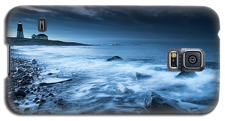 Lighthouse Galaxy S5 Case featuring the photograph Point Judith Lighthouse - My Hope by Kim Carpentier