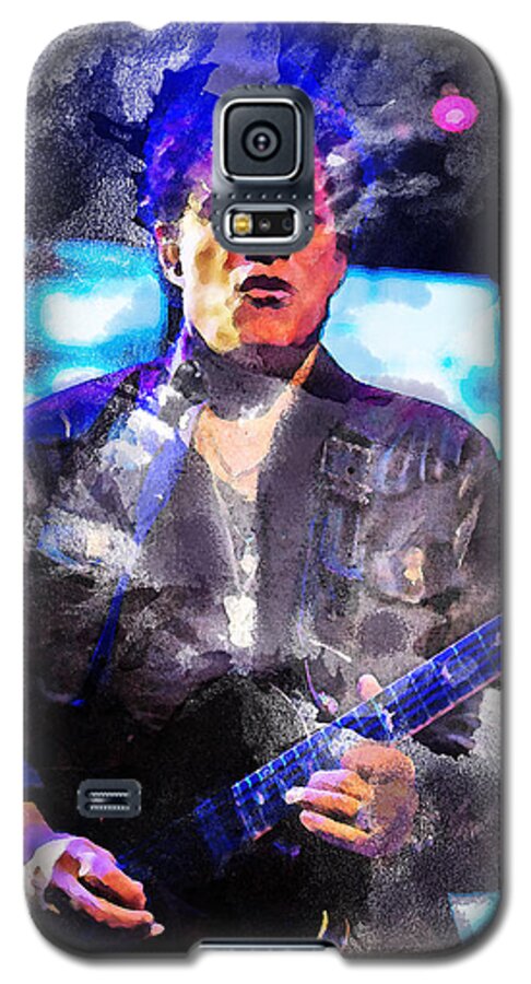 Music Galaxy S5 Case featuring the photograph Neal Schon by Thomas Leparskas