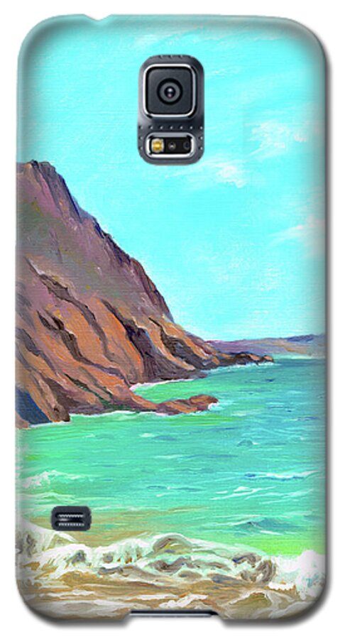 Impressionist Galaxy S5 Case featuring the painting Near Gara by Elizabeth Lock