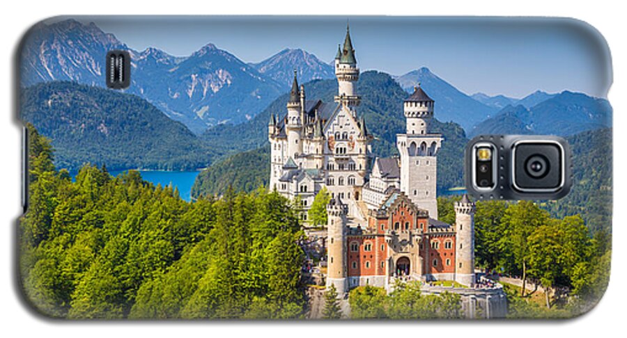 Alps Galaxy S5 Case featuring the photograph Neuschwanstein Fairytale Castle by JR Photography