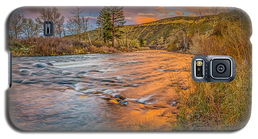 Landscape Photography Galaxy S5 Case featuring the photograph Nevada Gold by Scott McGuire