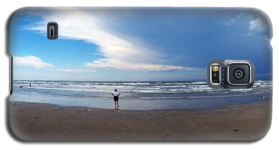 James R Granberry Galaxy S5 Case featuring the photograph Nicki at Port Aransas by James Granberry