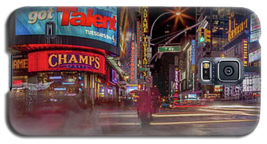 Nights On Broadway Galaxy S5 Case featuring the photograph Nights On Broadway by Az Jackson