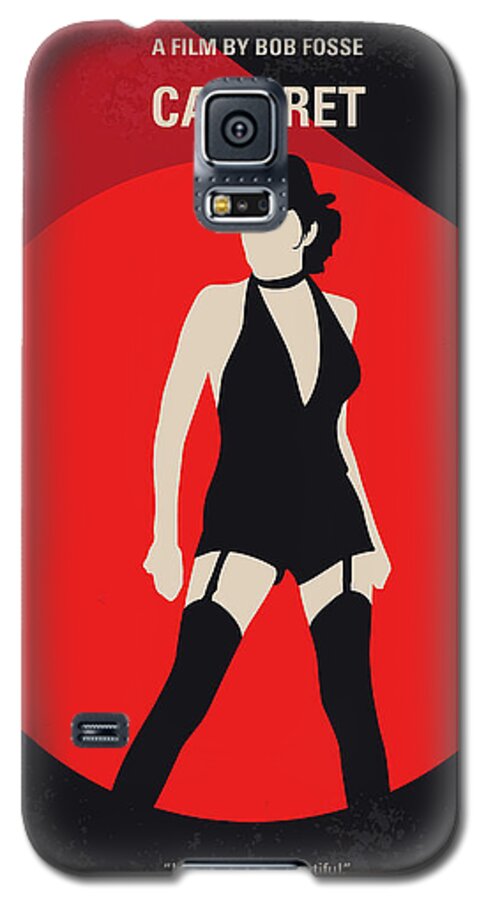 Cabaret Galaxy S5 Case featuring the digital art No742 My Cabaret minimal movie poster by Chungkong Art