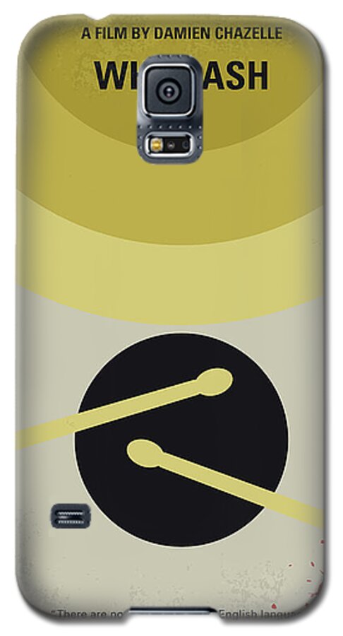 Whiplash Galaxy S5 Case featuring the digital art No761 My Whiplash minimal movie poster by Chungkong Art