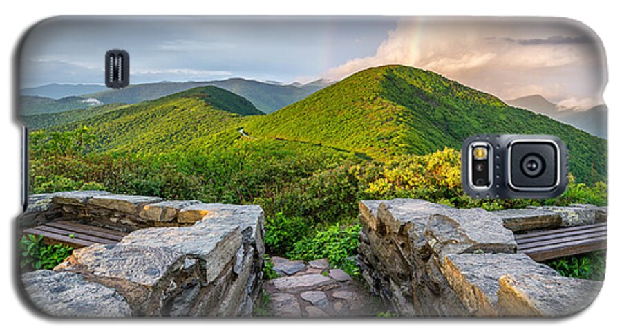 Craggy Pinnacle Galaxy S5 Case featuring the photograph North Carolina Gold by Anthony Heflin