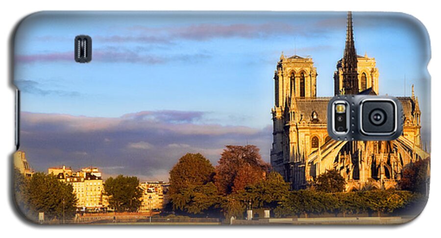 Notre Dame Galaxy S5 Case featuring the photograph Notre Dame by Mick Burkey