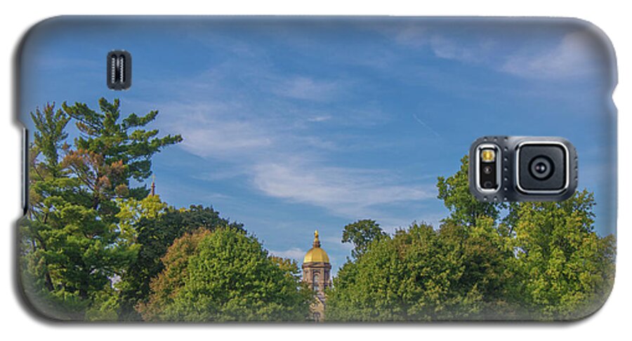 Notre Dame Galaxy S5 Case featuring the photograph Notre Dame University 6 by David Haskett II